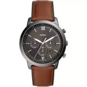 Fossil Men Neutra Automatic Amber Leather Watch