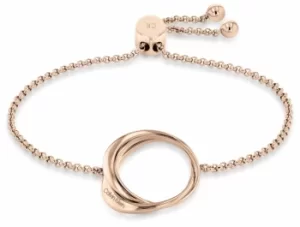 Calvin Klein 35000005 Rose Gold Tone Asymmetrical Circle Jewellery