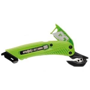 Pacific Handy Cutter S5 Safety Cutter for Right Handed Users Green Ref