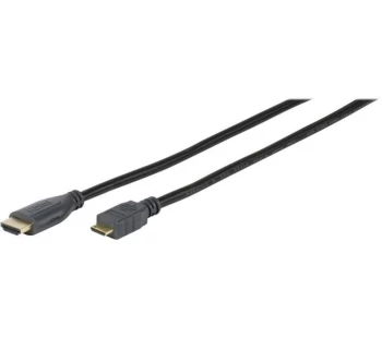 VIVANCO High Speed HDMI to Mini HDMI Cable with Ethernet - 1.5 m