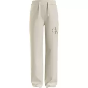 Calvin Klein Jeans Monogram Off Placed Sweatpants - Cream