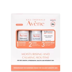 Avene Moisturising and Calming 3-Step Routine for Very Sensitive Skin