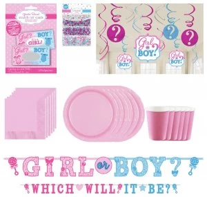 Gender Reveal Party Pack Pink