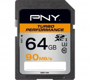 PNY Turbo 64GB SDXC Memory Card