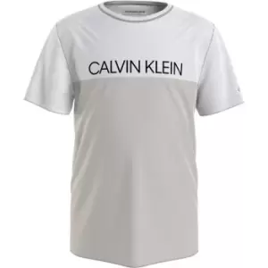 Calvin Klein Block T Shirt - Beige