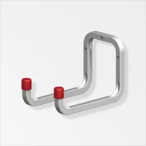 Alfer - Steel Galv Double Hook - Tool/Ladder 90 x 120 x 98mm ProSolve