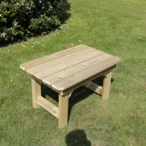Hawthorn Outdoor Rectangular Coffee Table, Wood