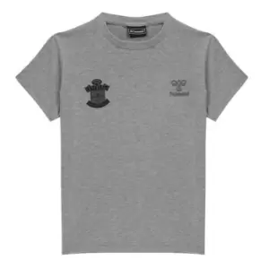 Hummel Southampton Crew Neck T-Shirt Junior Boys - Grey