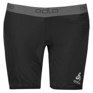 Odlo Womens Cycling Wind Under Shorts - Black