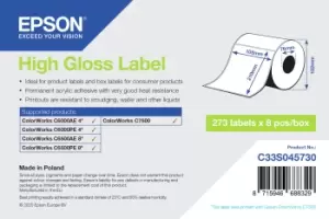 Epson C33S045730 printer label White Self-adhesive printer label