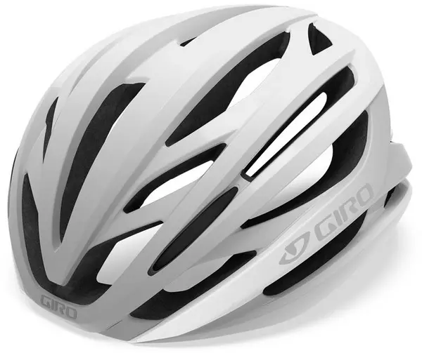 Giro Syntax Mens Road Cycling Helmet M 55-59CM MATTE WHITE/SILVER