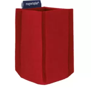 magnetoplan SMALL, HxWxD 100 x 60 x 60 mm, SMALL, HxWxD 100 x 60 x 60 mm, red