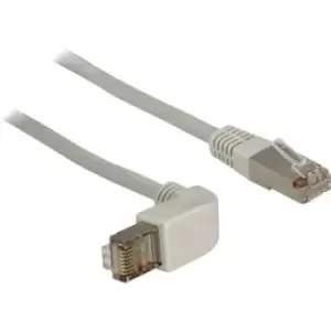 Delock 83515 RJ45 Network cable, patch cable CAT 5e S/FTP 1m Grey