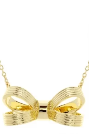 Ted Baker Ladies Gold Plated Oppela Mini Opulent Bow Necklace TBJ1573-02-03