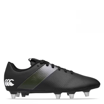 Canterbury Phoenix Pro Mens SG Rugby Boots - Black/Silver