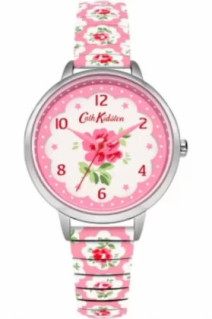 Ladies Cath Kidston Provence Rose Pink Expander Watch CKL030WP