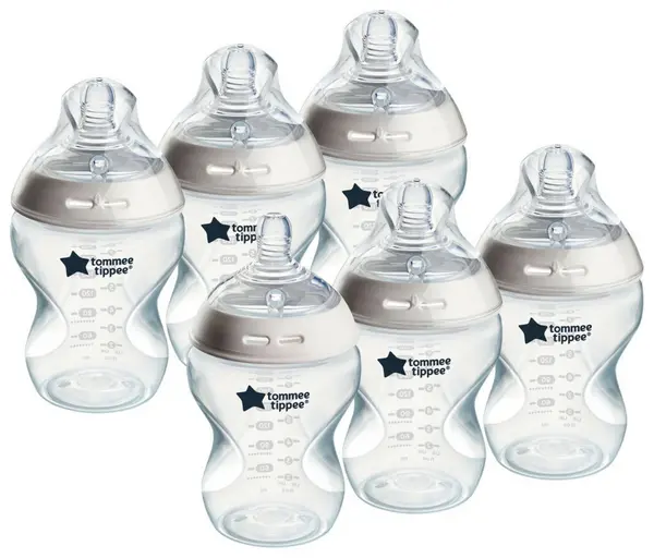 Tommee Tippee Natural Start Anti-Colic Baby Bottle Pack of 6