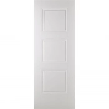 Amsterdam Internal Primed White 3 Panel Door - 762 x 1981mm