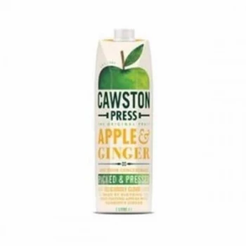 Cawston Apple & Ginger Juice - Pressed - 1Ltr