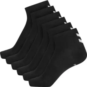 Hummel Chevron 6 Pack of Socks - Black
