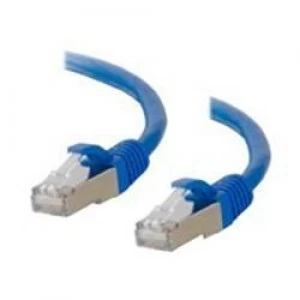 C2G 20m Cat6a Booted Shielded (SSTP) Network Patch Cable Blue