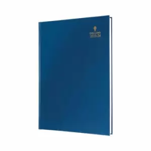 Collins Academic Diary Day Per Page A5 Blue 2023-2024 52M-60.24