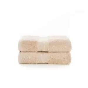 Deyongs Bliss Pima 2 Pack Bath Towel - Biscuit