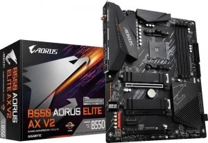 Gigabyte B550 Aorus Elite AX V2 AMD Socket AM4 Motherboard