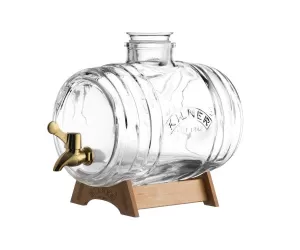 Kilner 1 Litre Barrel Jar with Dispensing Tap