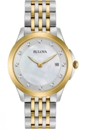 Ladies Bulova Diamond Gallery Diamond Watch 98S161