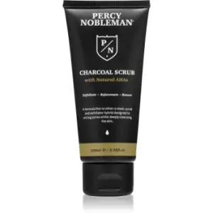 Percy Nobleman Charcoal Scrub Exfoliating Face Cleanser 3 in 1 100ml