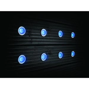 Wickes LED Blue Deck Lights 45mm - 3.2W