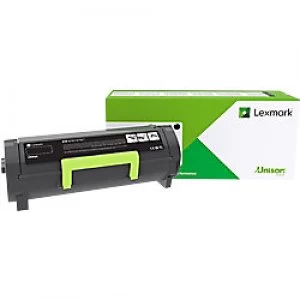 Lexmark 58D2U0E Black Laser Toner Ink Cartridge