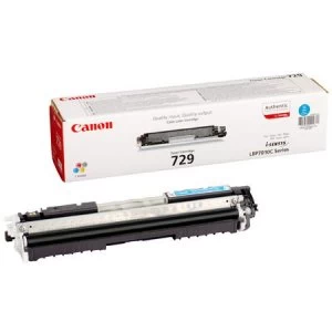 Canon 729 Cyan Laser Toner Ink Cartridge