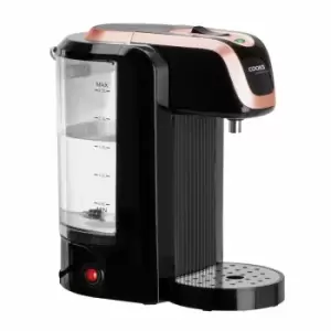 Cooks Professional G4239 Hot Water Dispenser - Black & Rose Gold