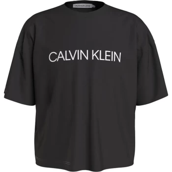 Calvin Klein Boxy T-Shirt - Black BEH