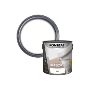 Ronseal 3 in 1 Basecoat White 2.5 Litre