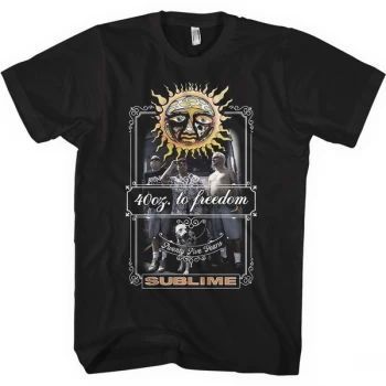 Sublime - 25 Years Unisex Small T-Shirt - Black
