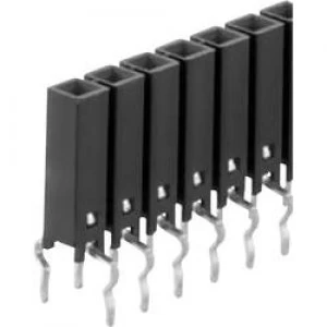Fischer Elektronik Socket Strip Number of pins 1 x 5