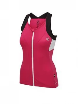 Dare 2b Womens Regale Cycling Vest - Pink, Size 12, Women