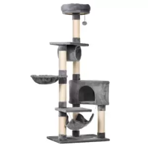 PawHut All-in-One Cat Tree Activity Centre