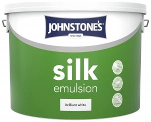 Johnstone's Brilliant White Silk Emulsion 10L