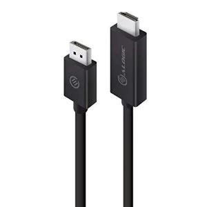 ALOGIC DisplayPort to HDMI Cable, Supports 1080p Full HD Video - 1M