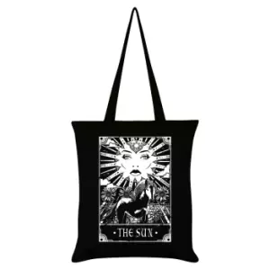 Deadly Tarot The Sun Tote Bag (One Size) (Black/White)