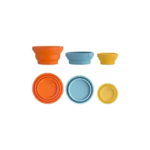 Kilner Measure & Store Measuring Cups, Set of 3, Multicolour