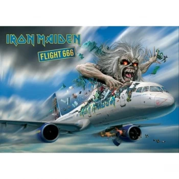 Iron Maiden - Flight 666 Postcard