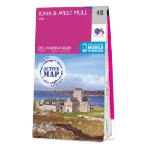 Map of Iona & West Mull