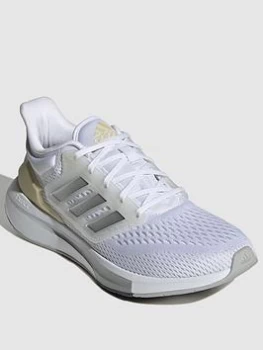 adidas EQ21 Run - White, Size 5, Women