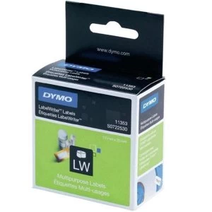 Dymo Multi Purpose Removable Labels on a Roll 1000 Labels for Dymo LabelWriter