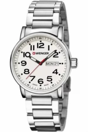 Mens Wenger Attitude day date Watch 010341102